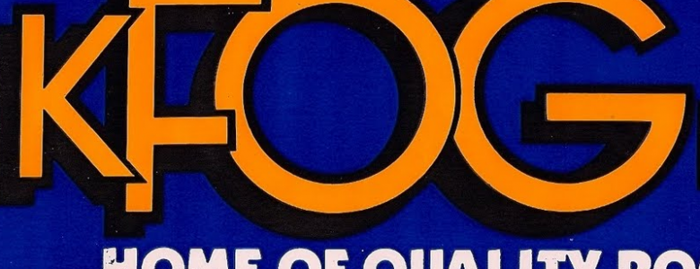 KFOG Quality Rock Sticker (Image)